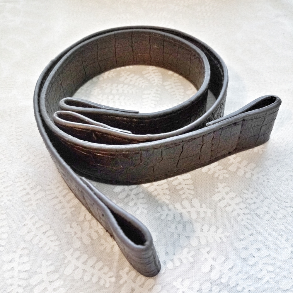 Miche Handle Straps Brown Croc